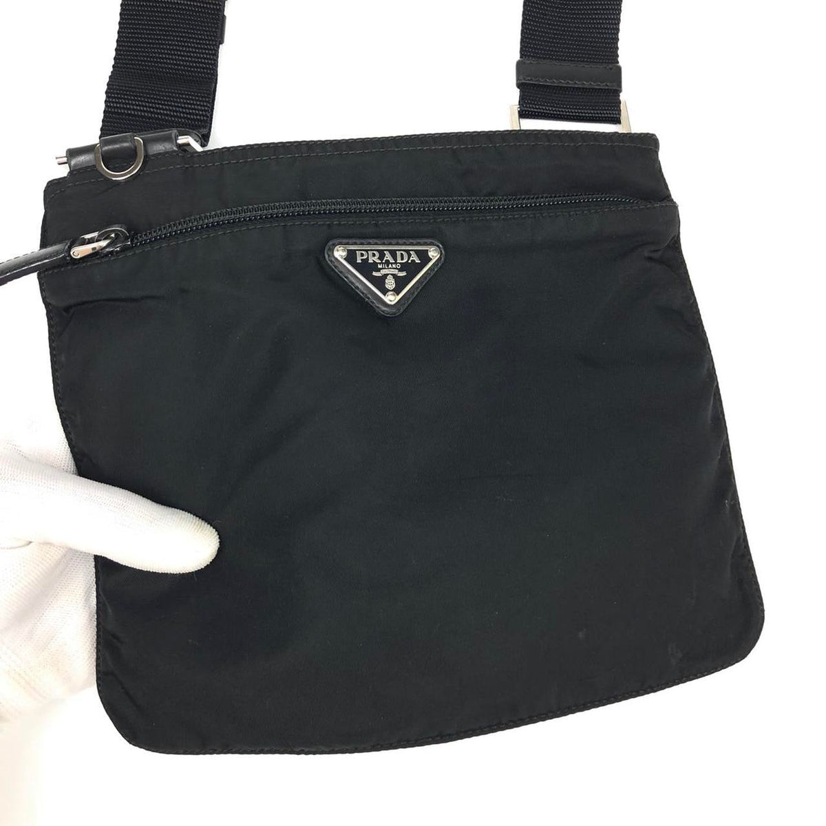 PRADA NYLON CROSSBODY BAG