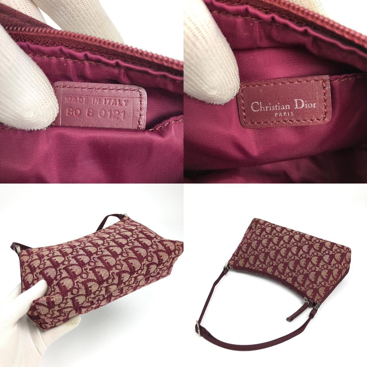 CHRISTIAN DIOR MONOGRAM SHOULDER BAG