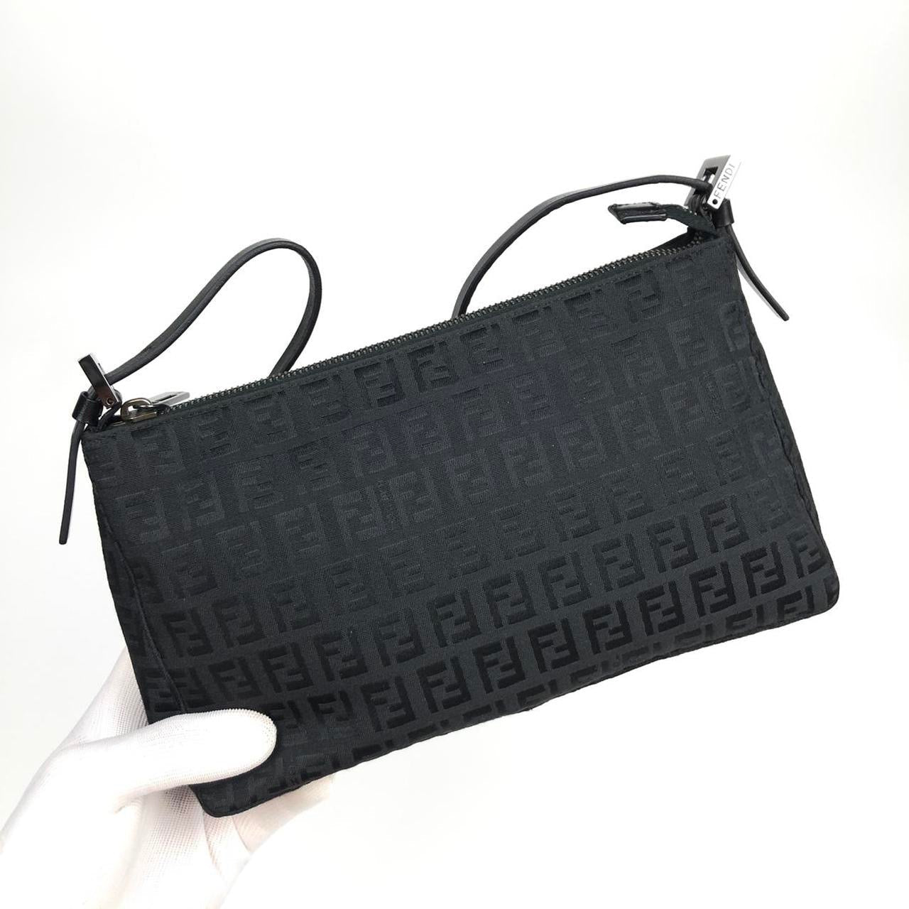 FENDI ZUCCA SHOULDER BAG