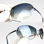 CHANEL RIMLESS SUNGLASSES