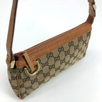 GUCCI MONOGRAM SHOULDER BAG