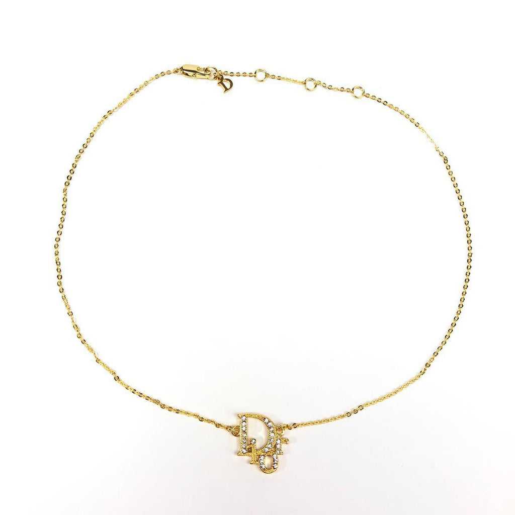 CHRISTIAN DIOR JEWELLED NECKLACE