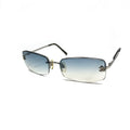 CHANEL BLUE GRADIENT SUNGLASSES