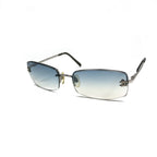 CHANEL BLUE GRADIENT SUNGLASSES