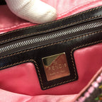 FENDI BEADED BAGUETTE SHOULDER BAG
