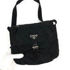 PRADA NYLON BUCKLE CROSSBODY BAG