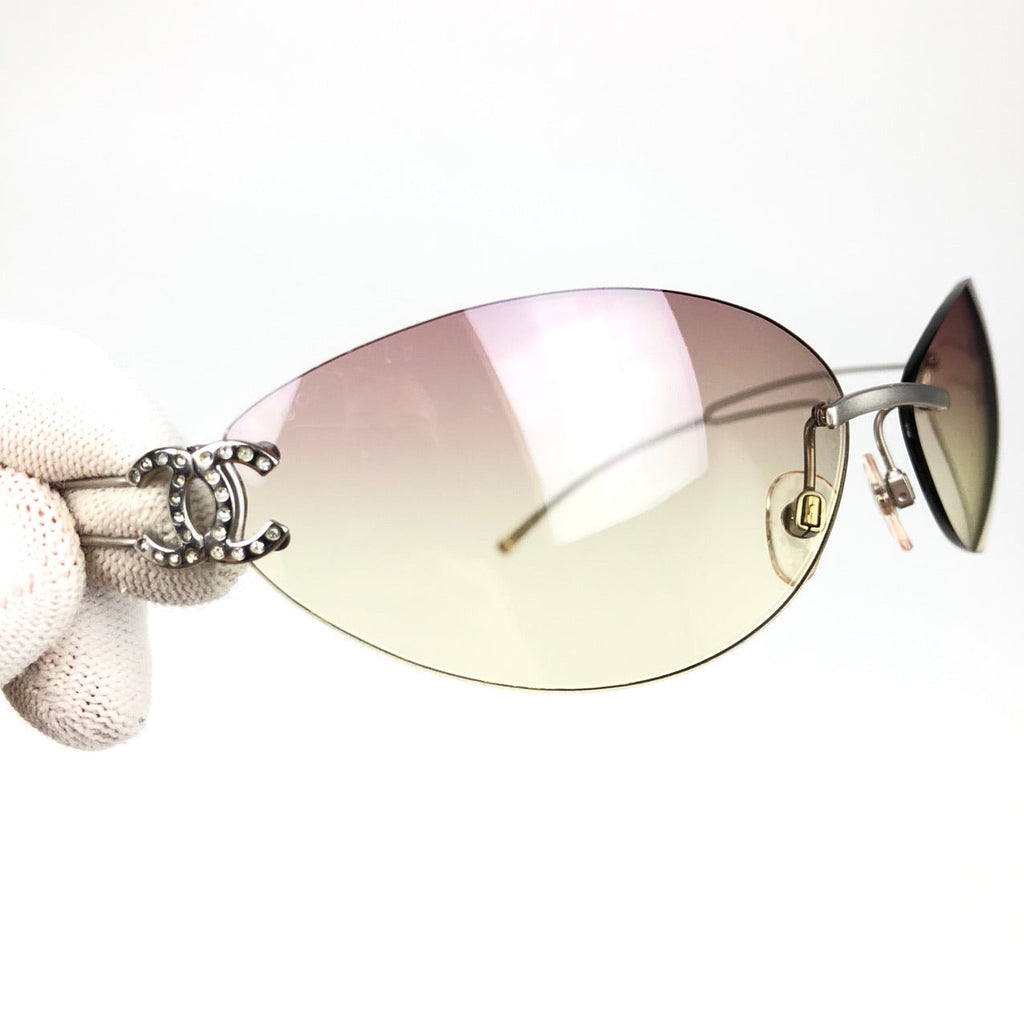 CHANEL RIMLESS SUNGLASSES
