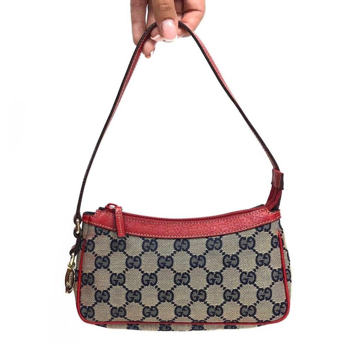 GUCCI MONOGRAM SHOULDER BAG