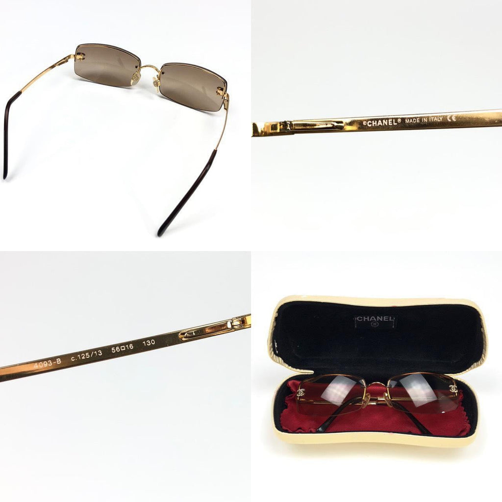 CHANEL RIMLESS SUNGLASSES