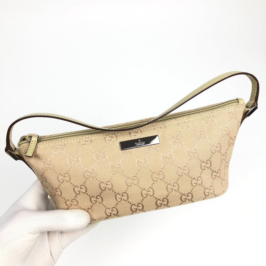 GUCCI MONOGRAM SHOULDER BAG