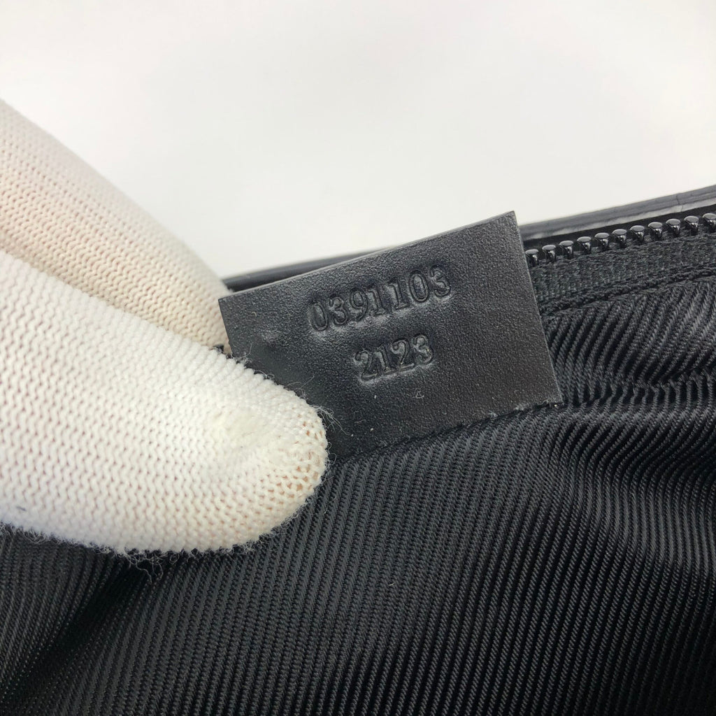 GUCCI MONOGRAM SHOULDER BAG