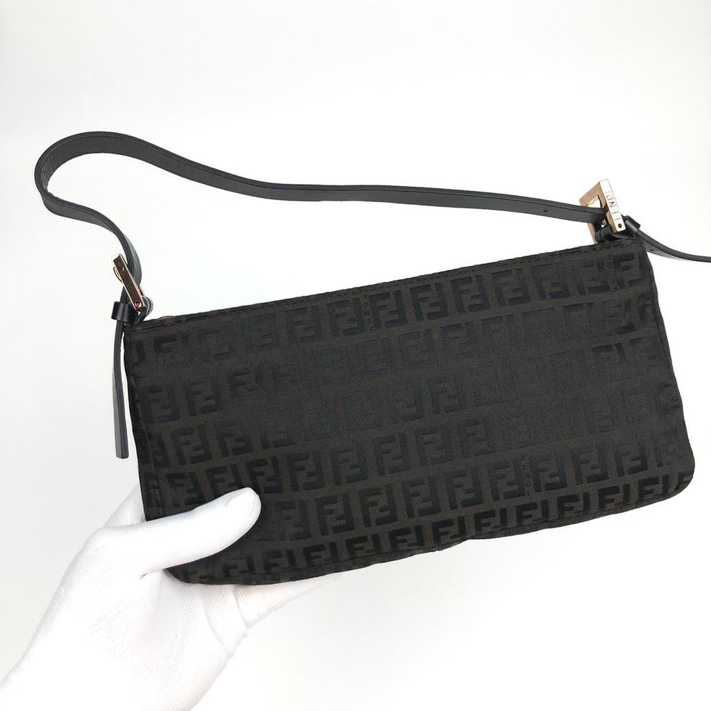 FENDI ZUCCA SHOULDER BAG