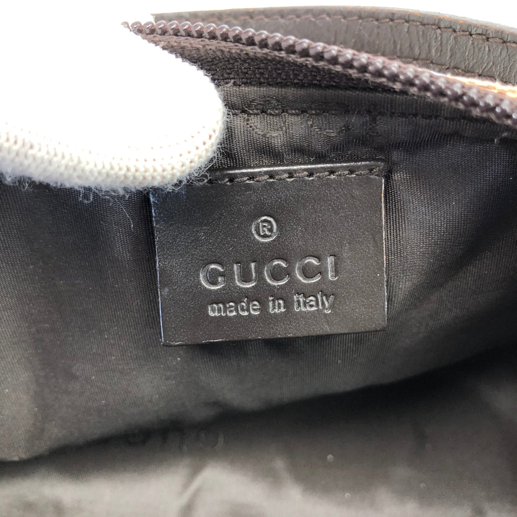 GUCCI MONOGRAM SHOULDER BAG