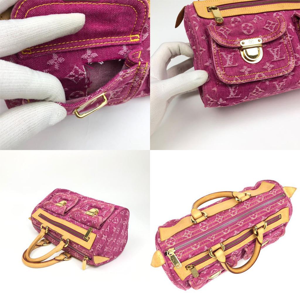 LOUIS VUITTON DENIM HANDBAG