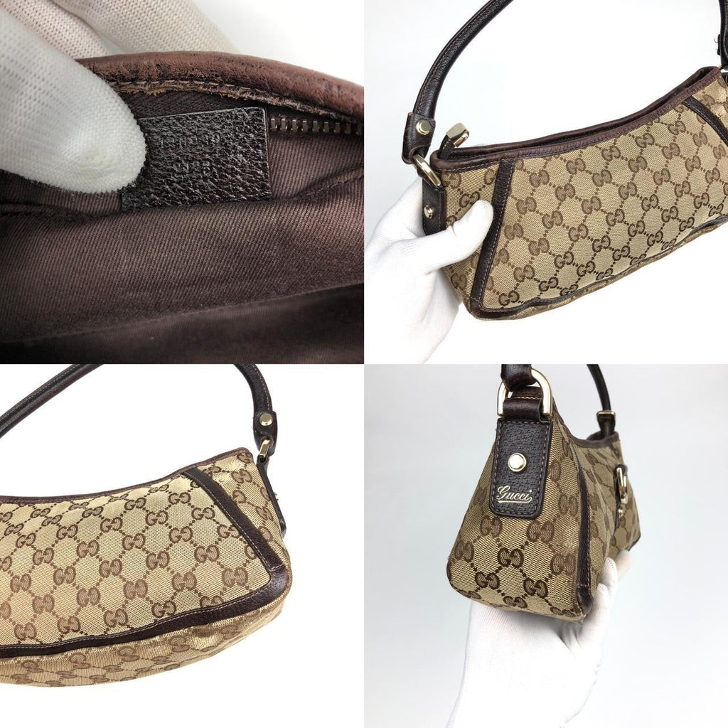GUCCI MONOGRAM SHOULDER BAG