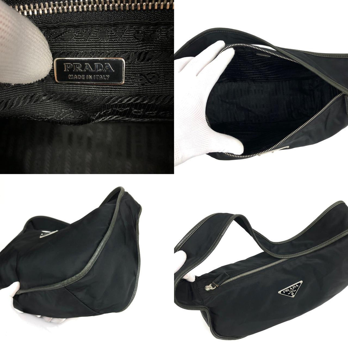 PRADA NYLON SHOULDER BAG
