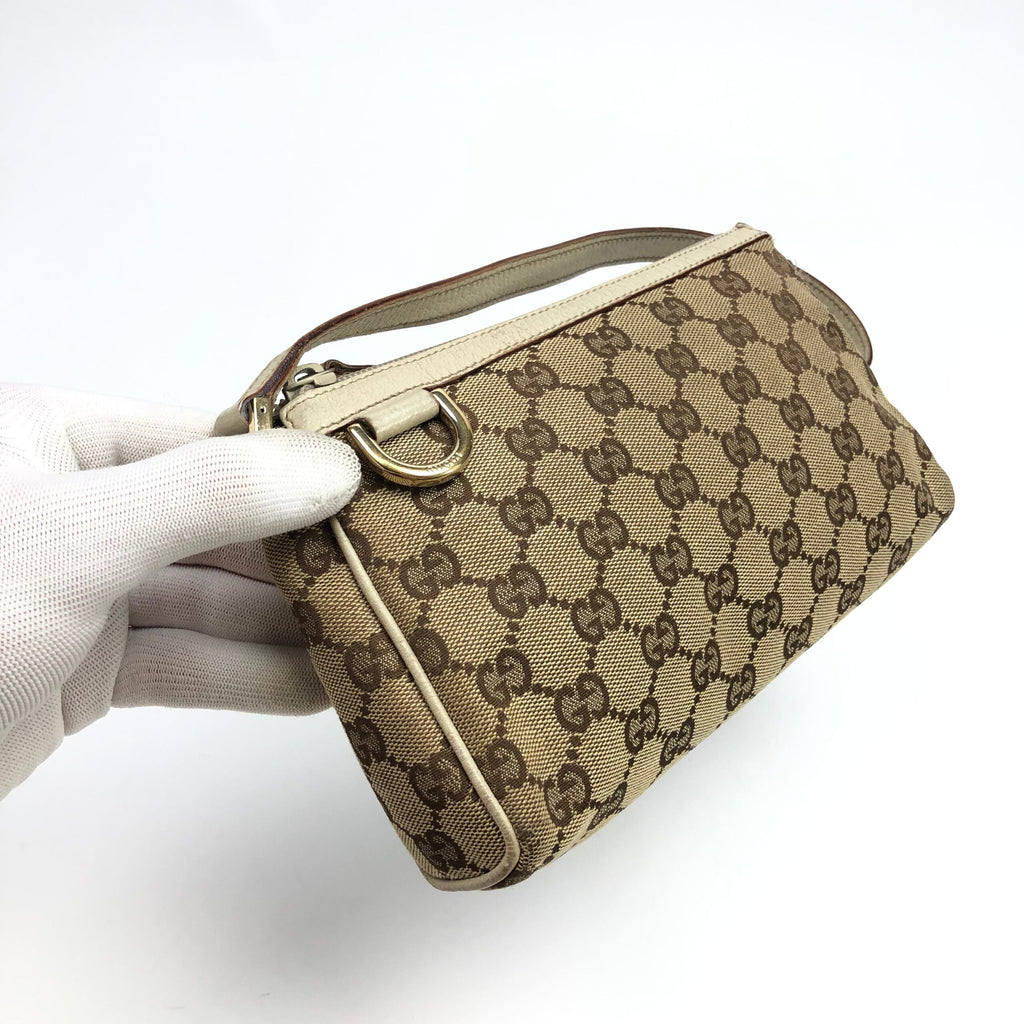 GUCCI MONOGRAM SHOULDER BAG