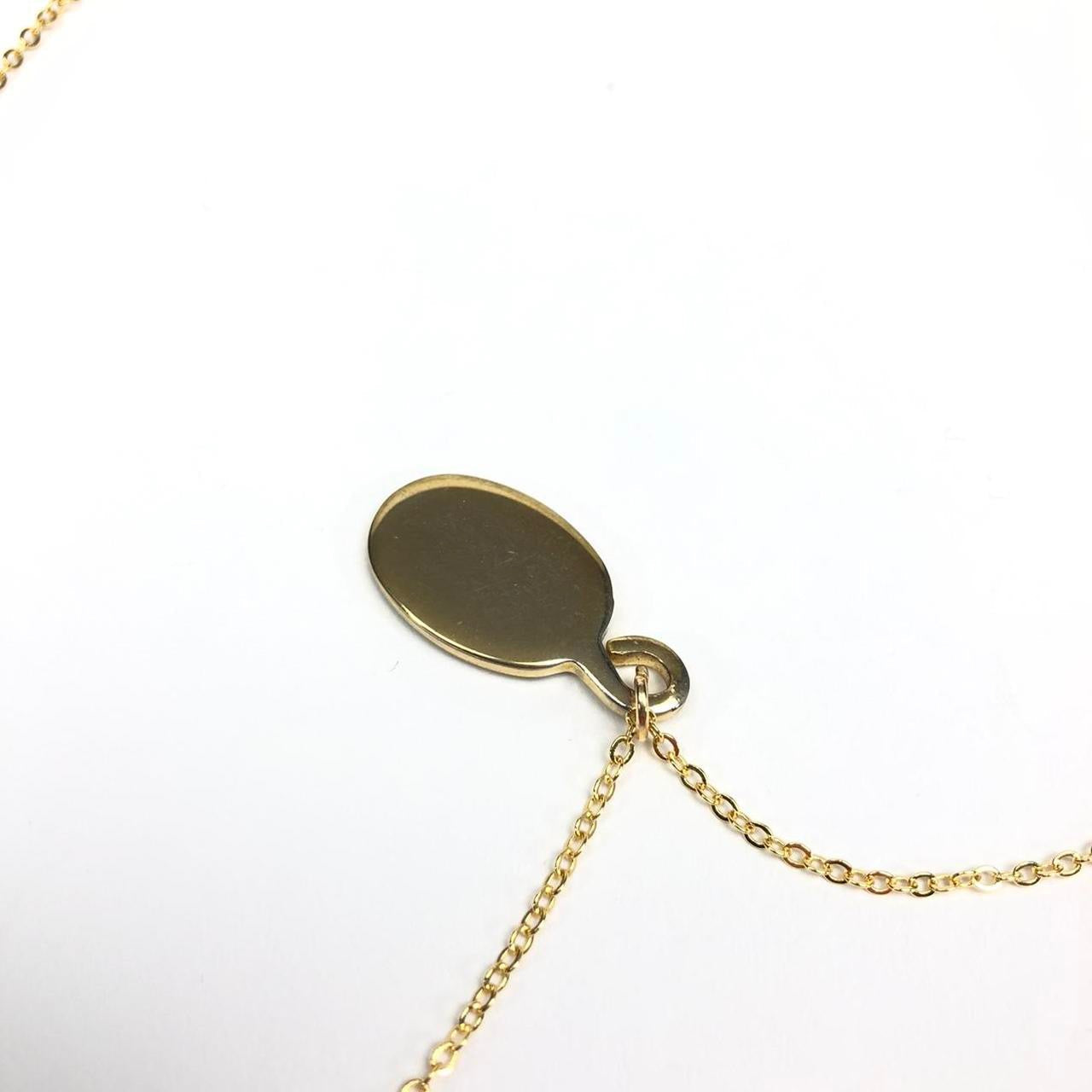 CHRISTIAN DIOR MONOGRAM NECKLACE