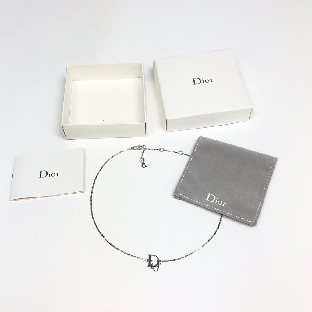 CHRISTIAN DIOR MONOGRAM NECKLACE