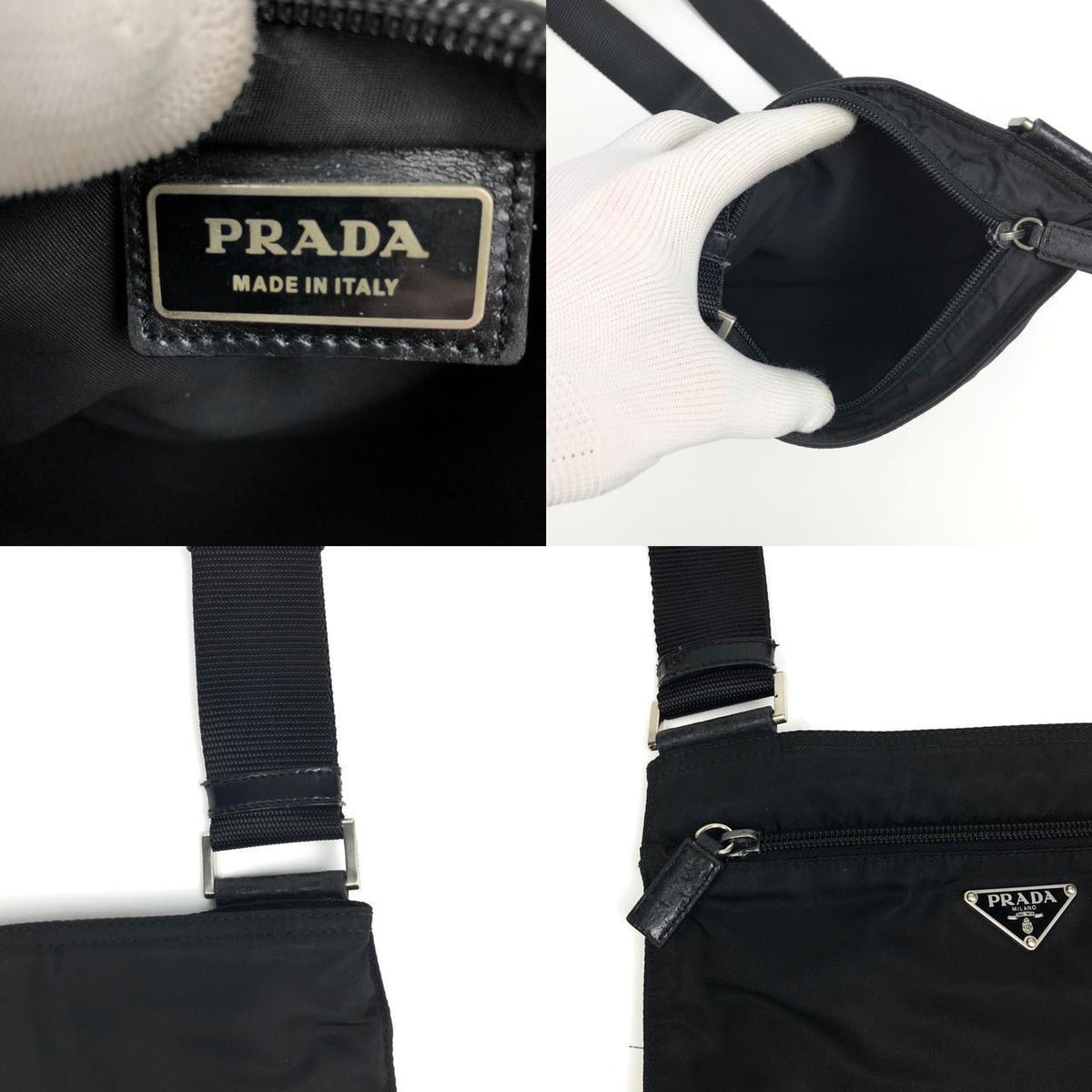 PRADA NYLON CROSSBODY BAG