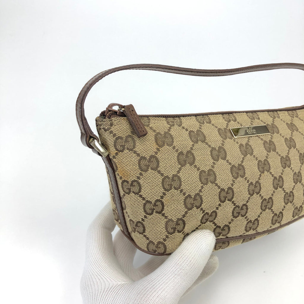 GUCCI MONOGRAM SHOULDER BAG
