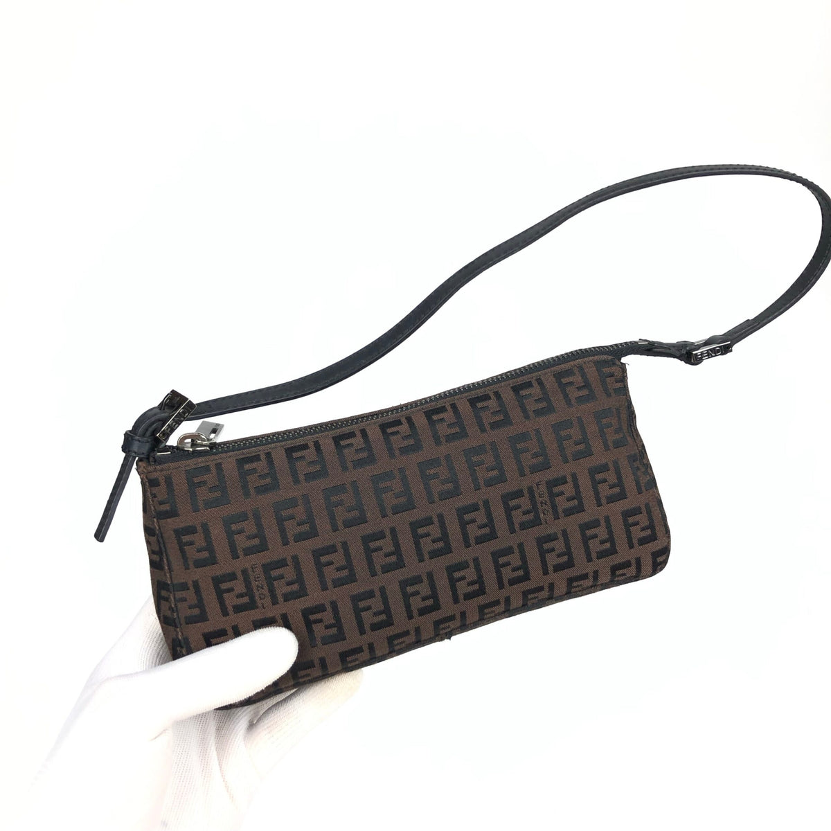 FENDI ZUCCA SHOULDER BAG