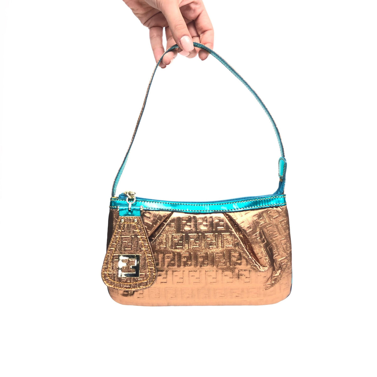 FENDI ZUCCA SHOULDER BAG