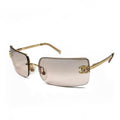 CHANEL RIMLESS SUNGLASSES