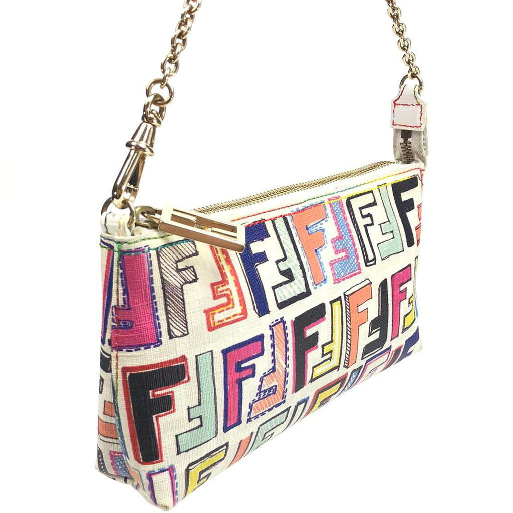 FENDI ZUCCA SHOULDER BAG