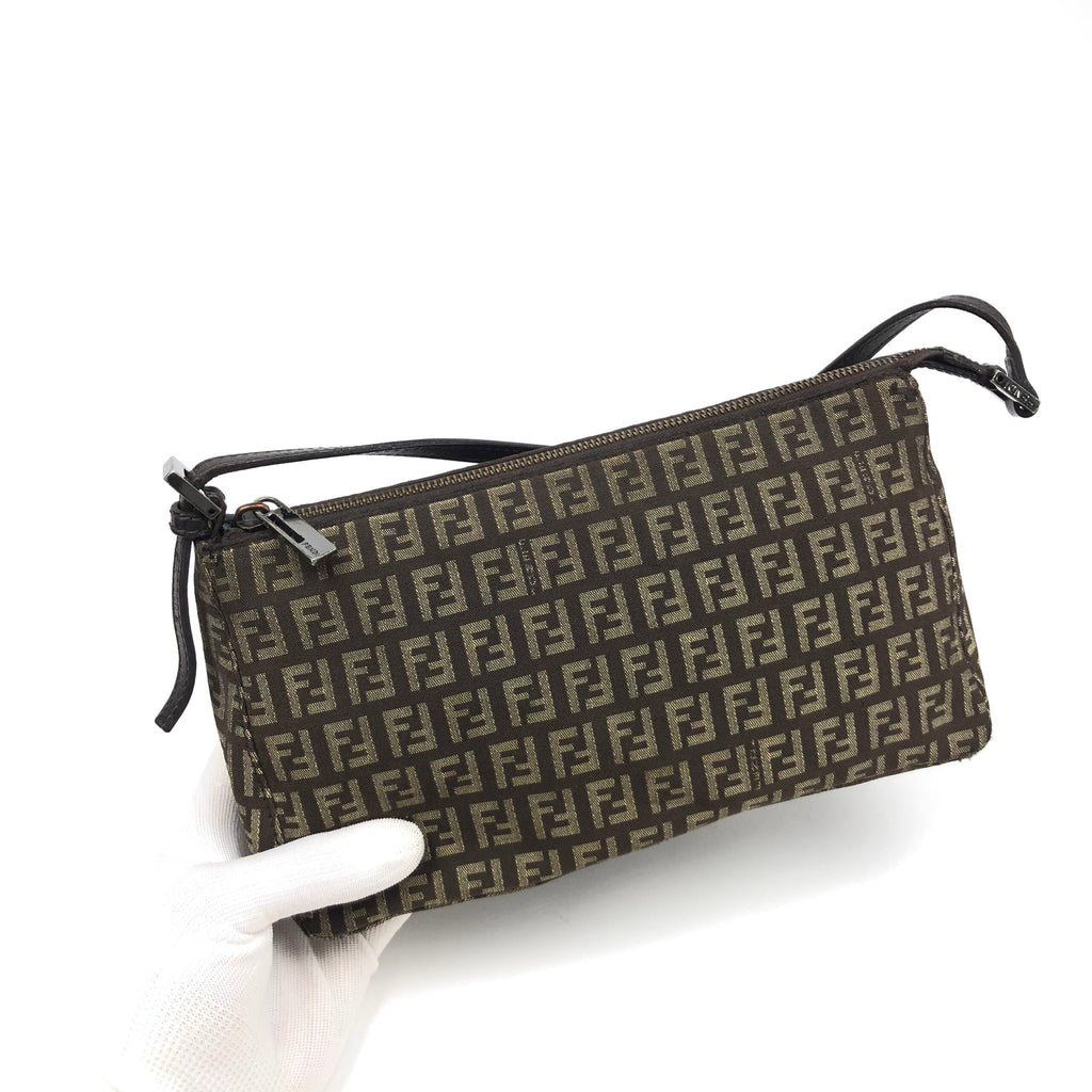 FENDI ZUCCA SHOULDER BAG