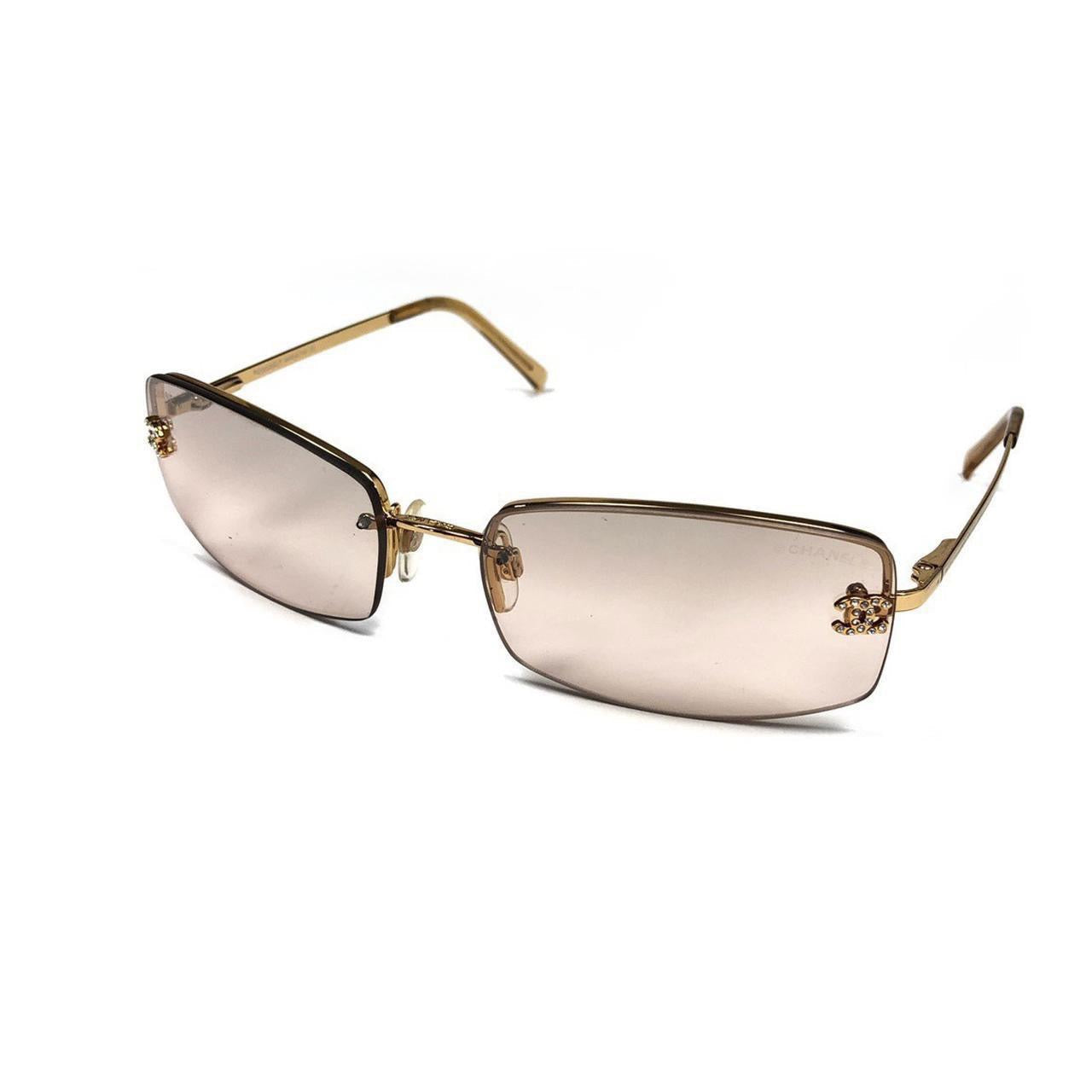 CHANEL RIMLESS SUNGLASSES