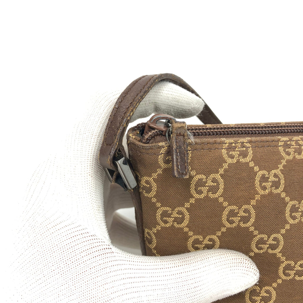 GUCCI MONOGRAM SHOULDER BAG