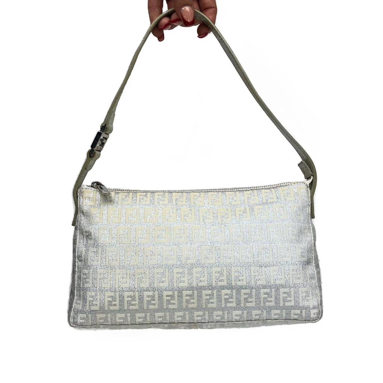 FENDI ZUCCA SHOULDER BAG