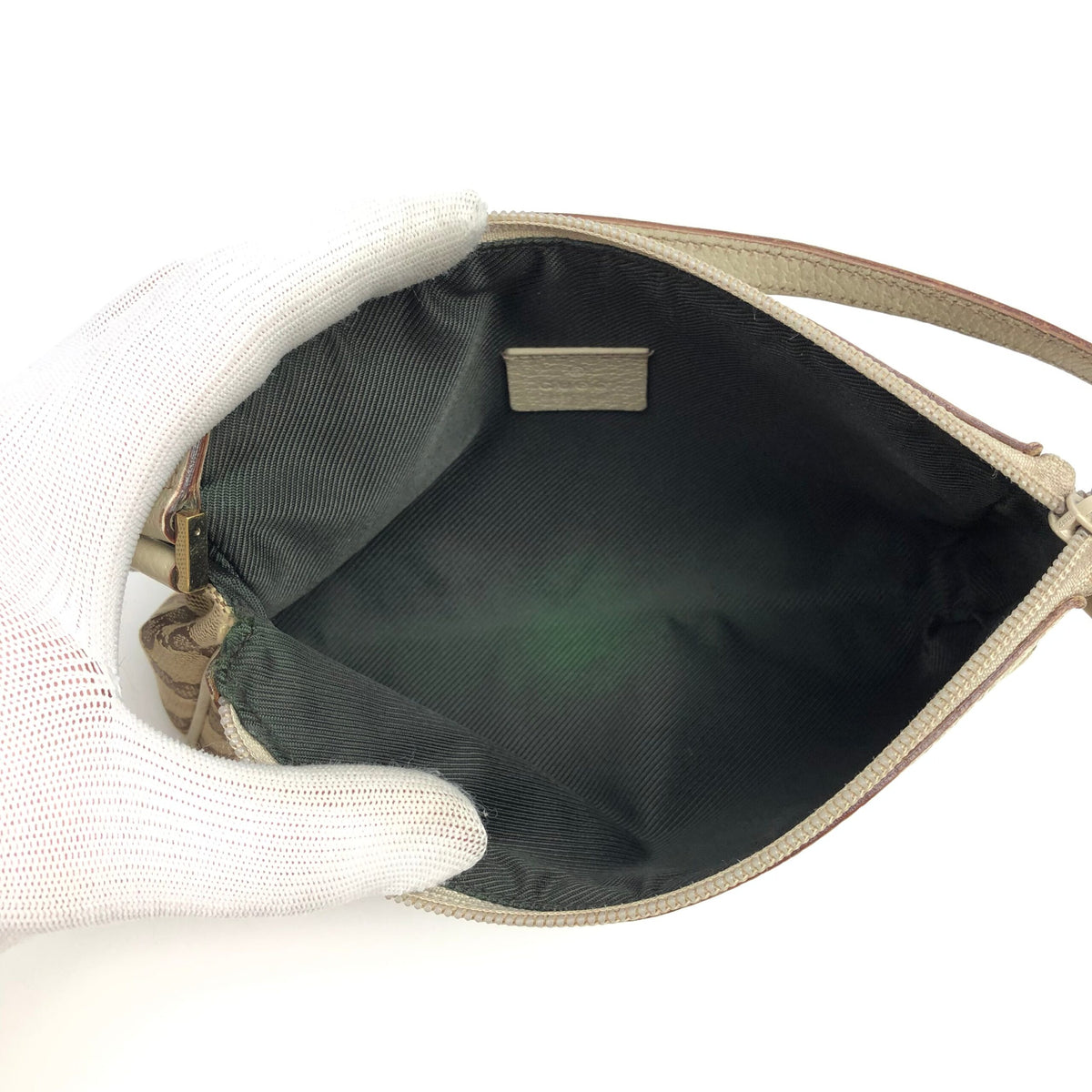 GUCCI MONOGRAM SHOULDER BAG