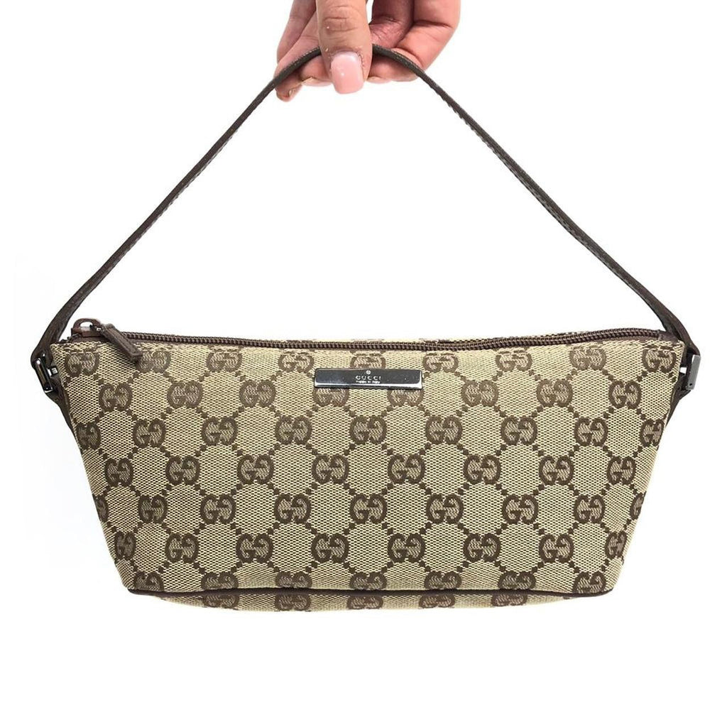 GUCCI MONOGRAM SHOULDER BAG