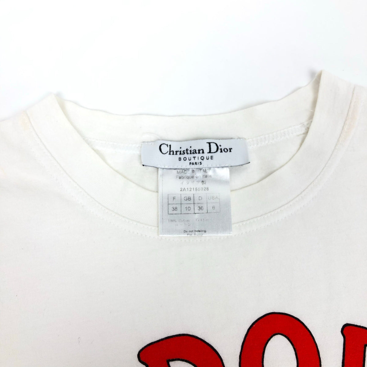 CHRISTIAN DIOR T-SHIRT