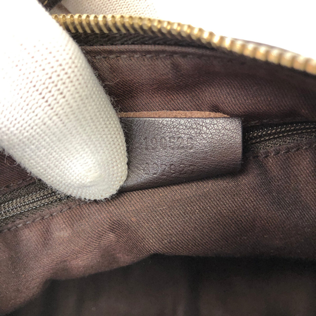 GUCCI MONOGRAM ABBEY SHOULDER BAG