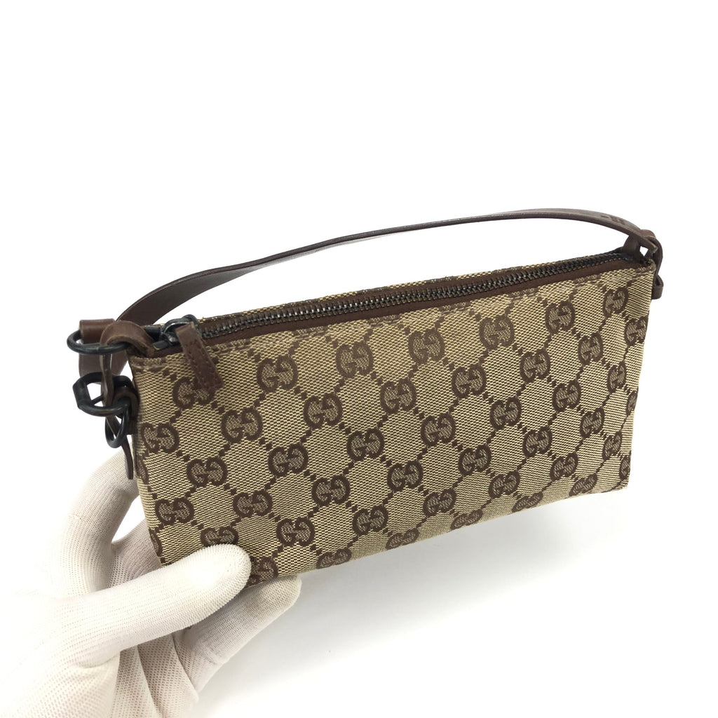 GUCCI MONOGRAM SHOULDER BAG