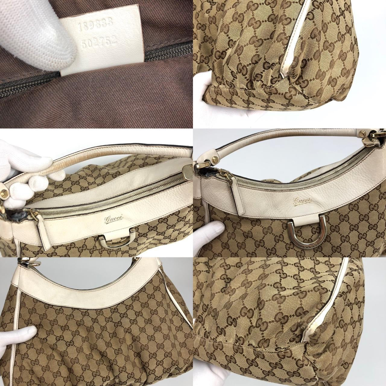 GUCCI MONOGRAM HANDBAG