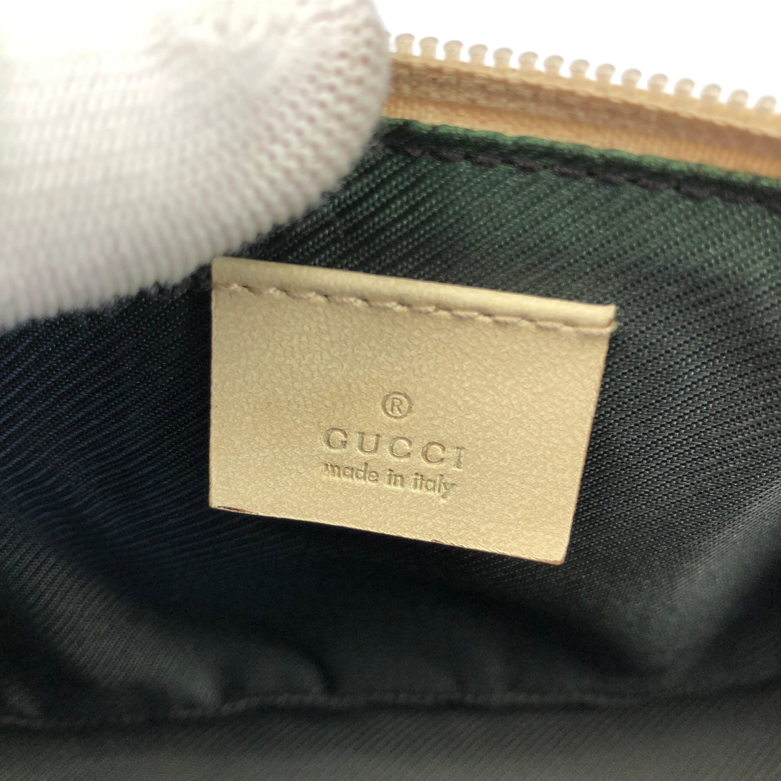 GUCCI MONOGRAM SHOULDER BAG
