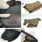 GUCCI MONOGRAM SHOULDER BAG