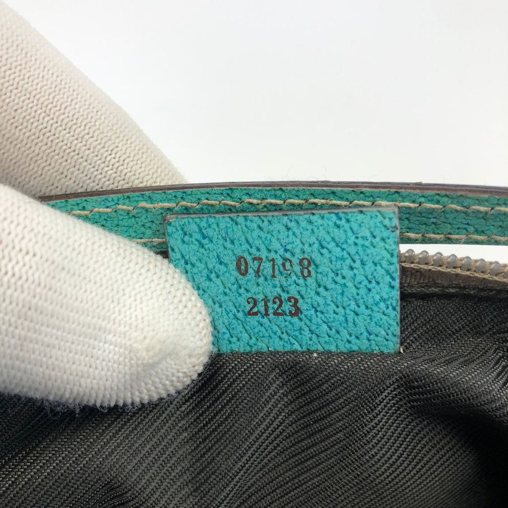 GUCCI MONOGRAM SHOULDER BAG