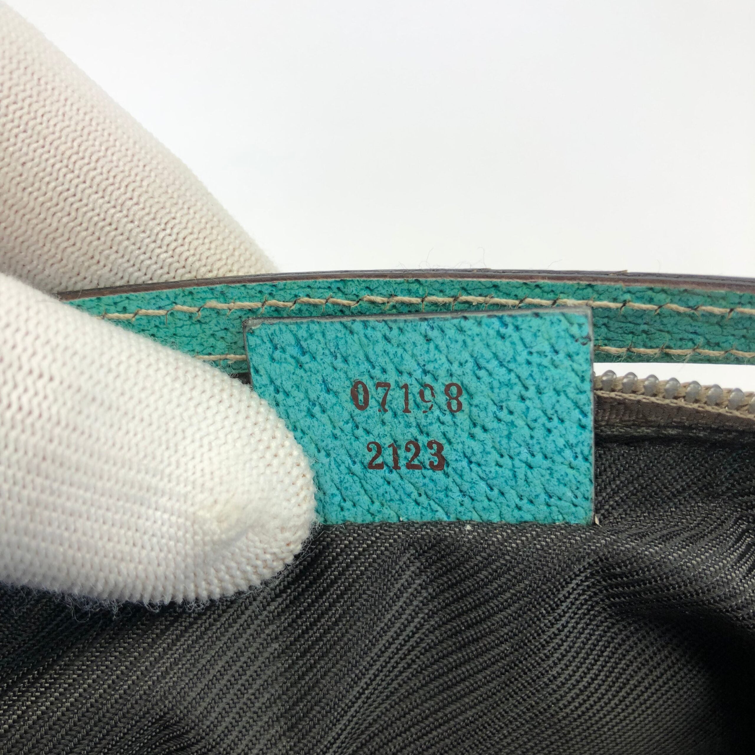 GUCCI MONOGRAM SHOULDER BAG