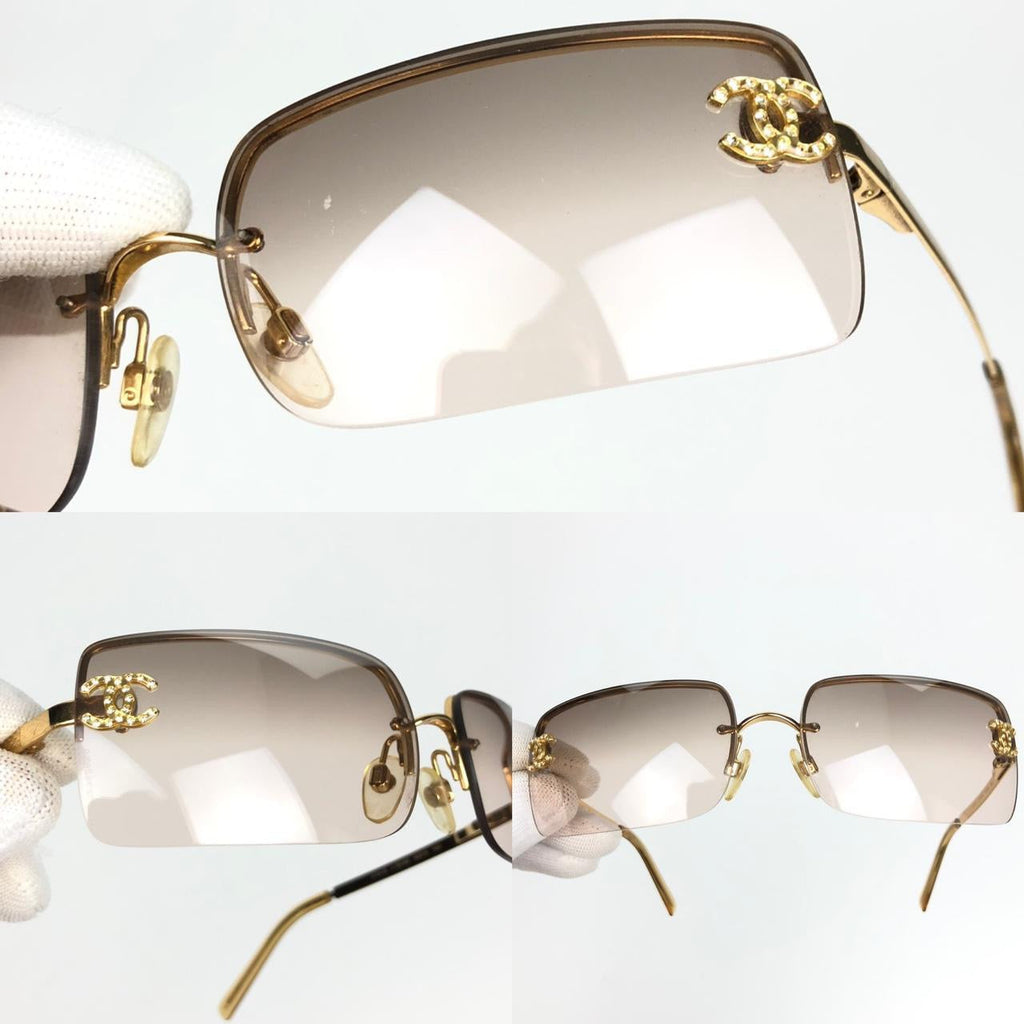 CHANEL RIMLESS SUNGLASSES
