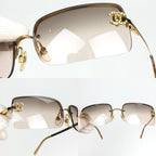 CHANEL RIMLESS SUNGLASSES