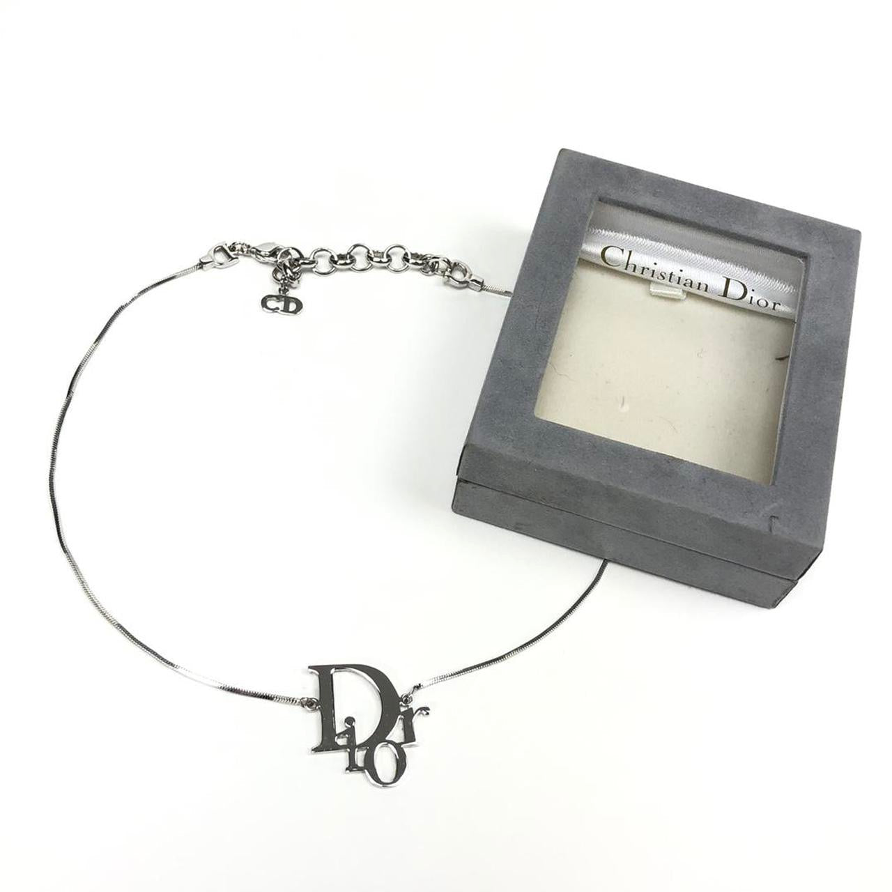 CHRISTIAN DIOR MONOGRAM NECKLACE