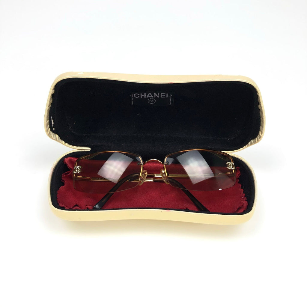 CHANEL RIMLESS SUNGLASSES