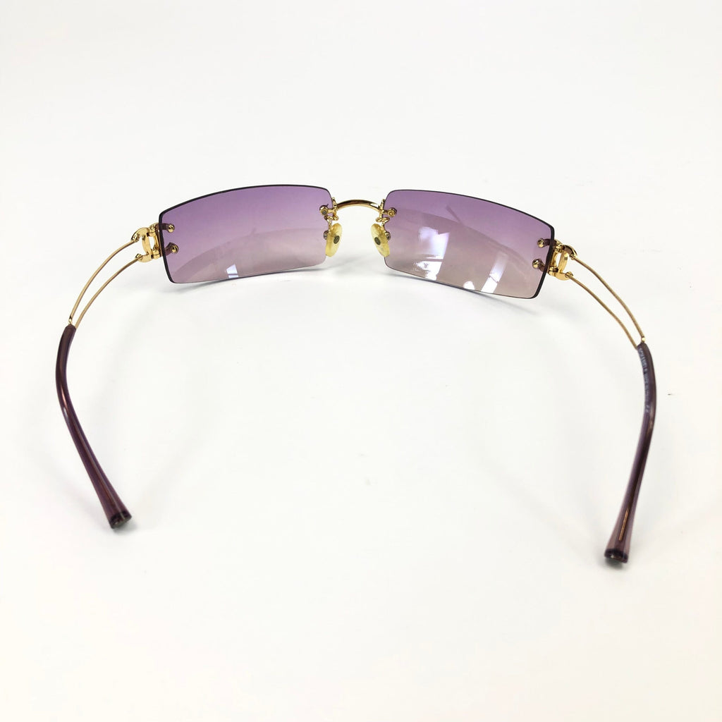 CHANEL RIMLESS SUNGLASSES